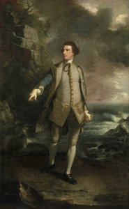 名誉あるアウグストゥスケッペル船長 作： Joshua Reynolds